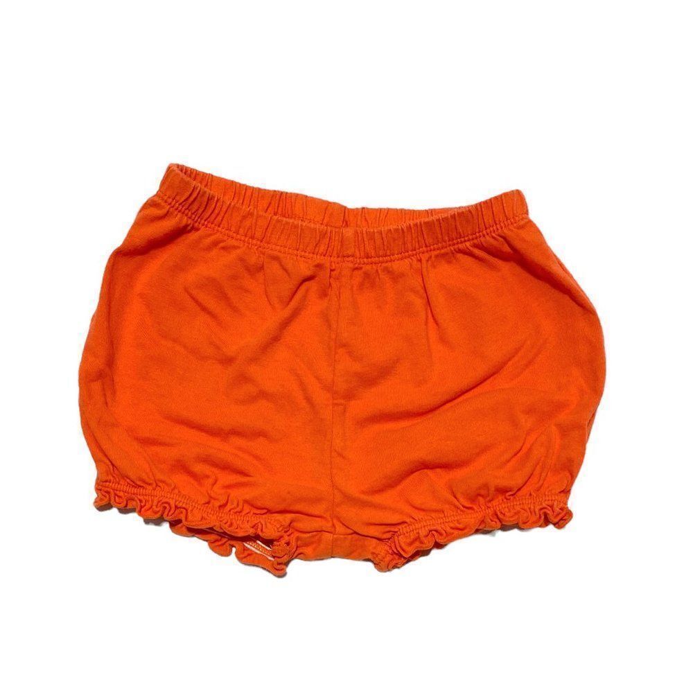 CARTER'S Orange Ruffle Bloomer Shorts